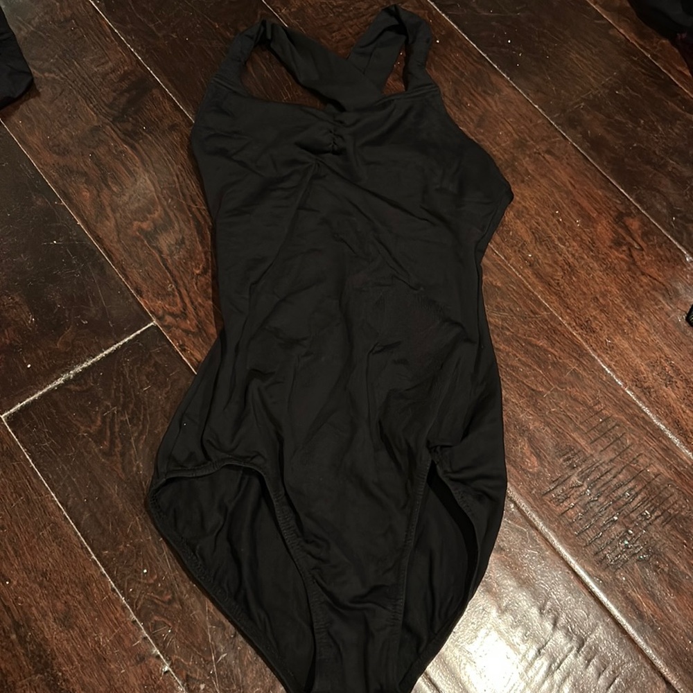 Mirella Black Leotard #ballet #dance #leotard #bodysuit